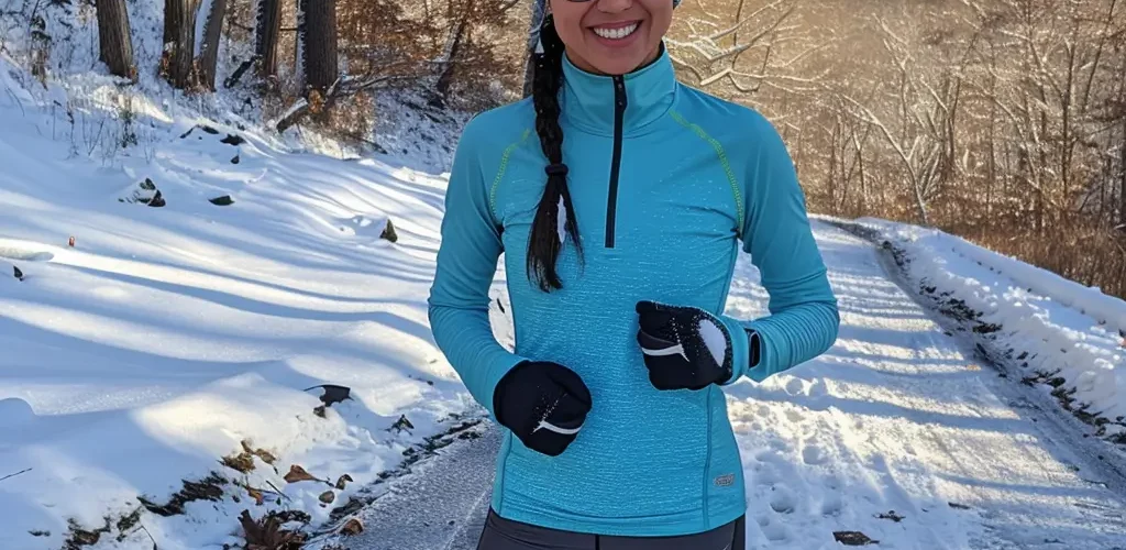 winter running gear